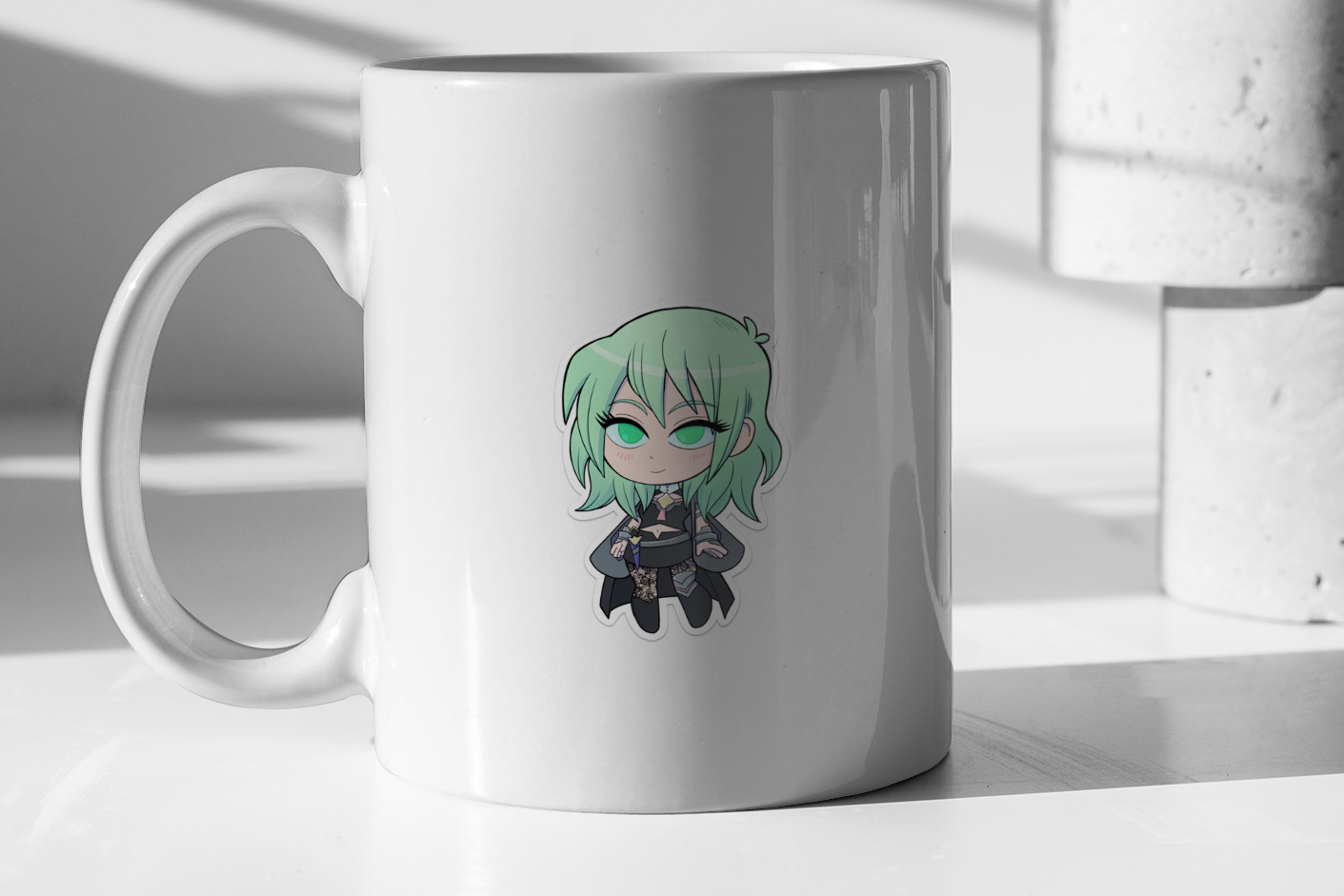 Byleth (F!Byleth  Green Hair) - Fire Emblem Three Houses - Chibi Cutie 263