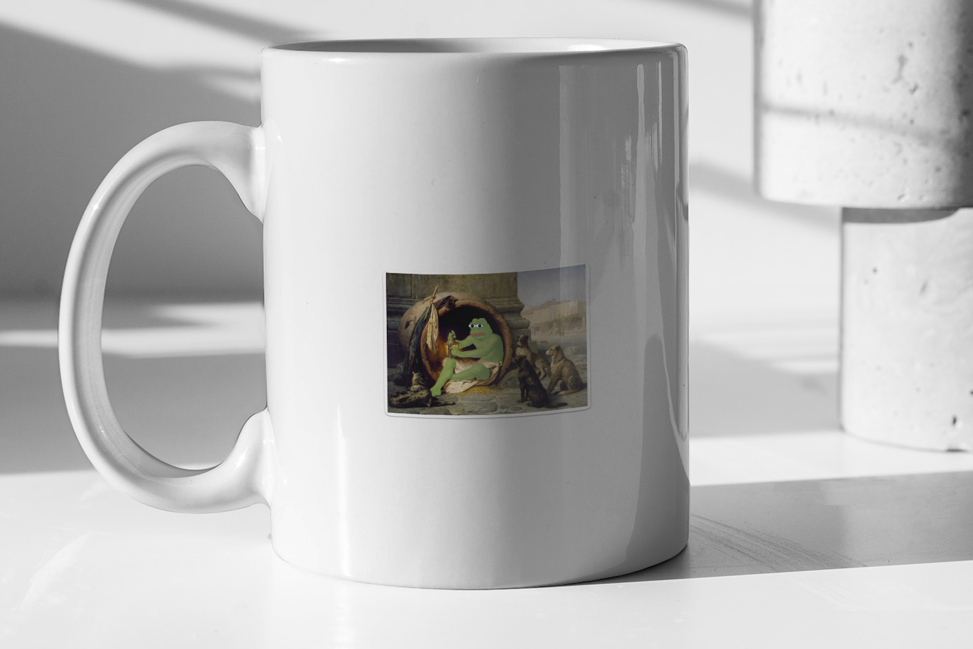 Diogenes Pepe The Frog, Sinopeus Pepe The Frog, Diogenes the Cynic, RARE Pepe Th 60