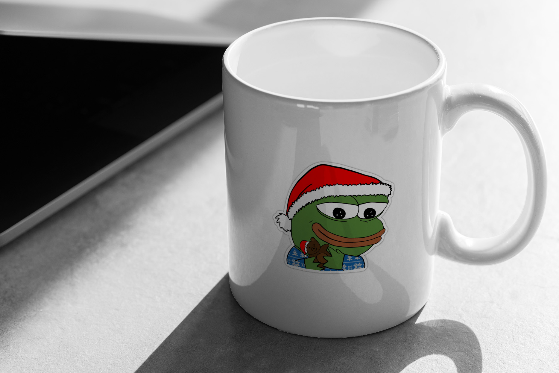 christmas teddy bear pepe 264