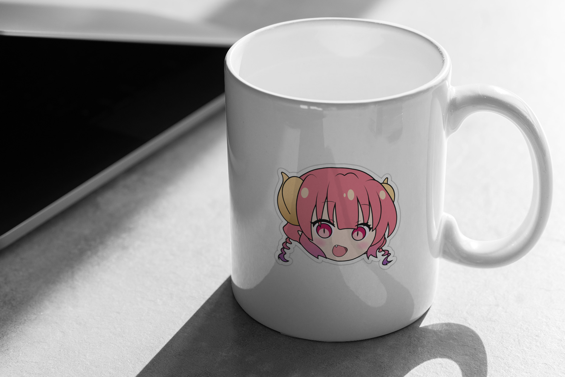 Miss Kobayashi's Dragon Maid Ilulu Chibi Head 204