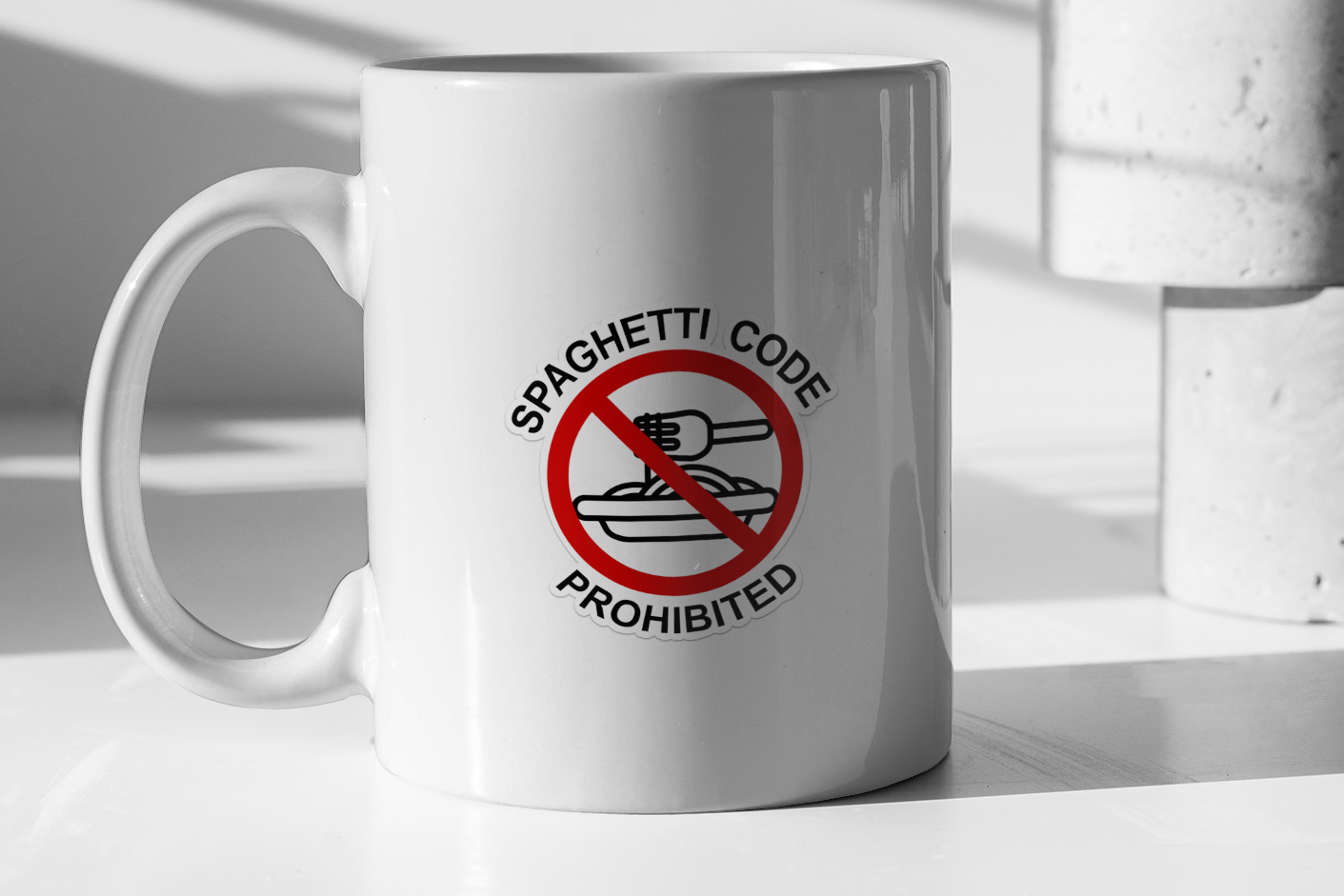 spaghetti code prohibited 196