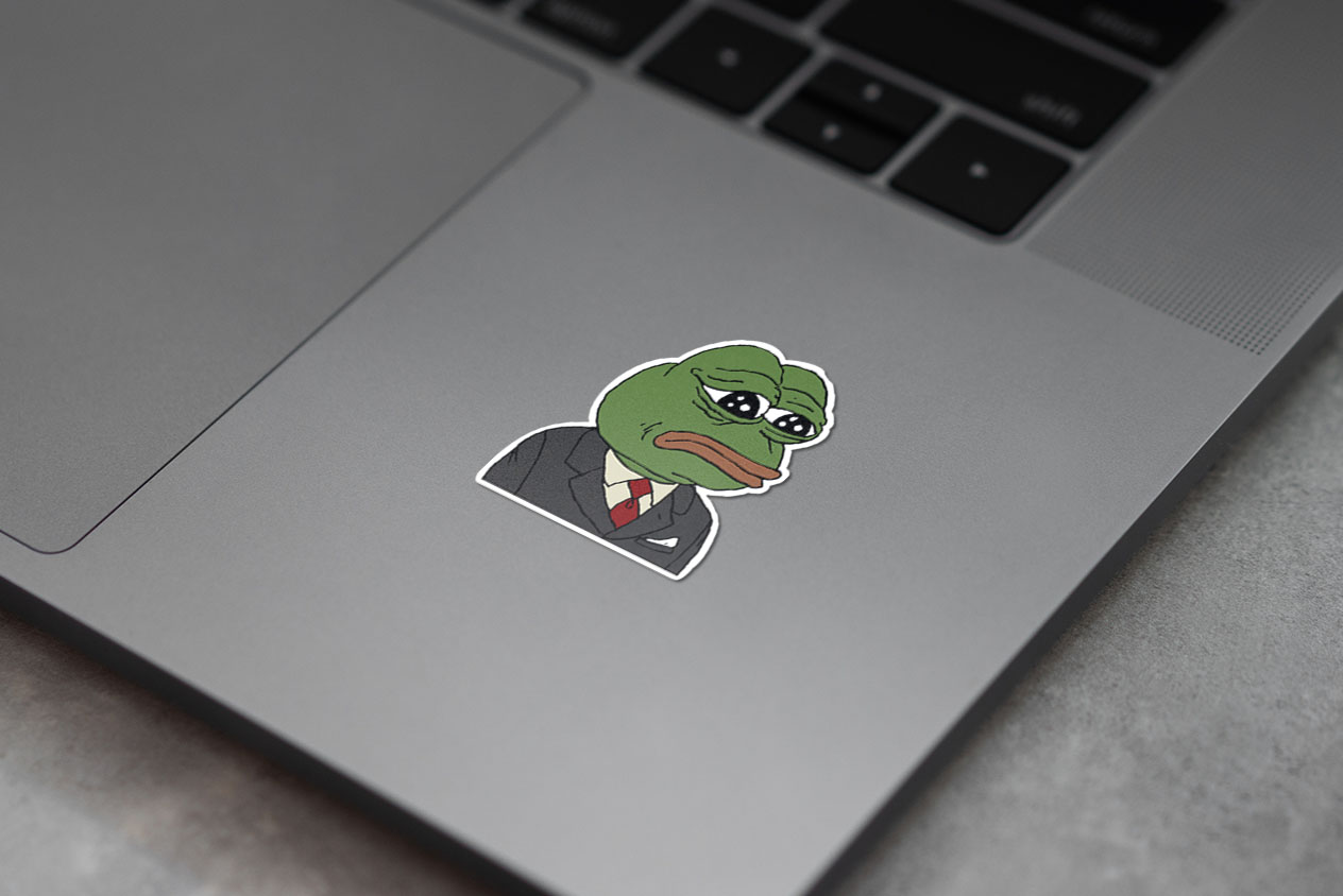 Pepe The Frog in a Suit, Suit Pepe The Frog, Sad Pepe The Frog, Unhappy Pepe The 60