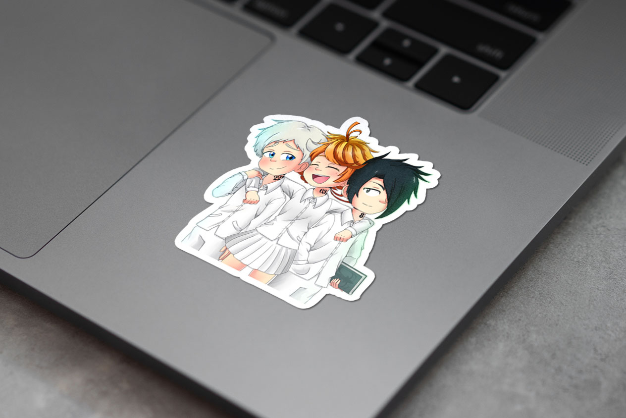 Ray Emma & Norman cute , The Promised Neverland 231