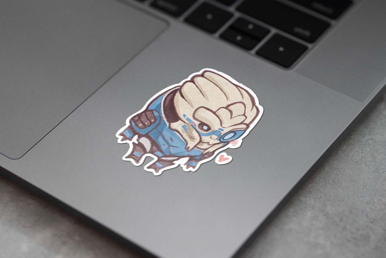 Chibi Garrus - Space Boyfriend Archangel 263