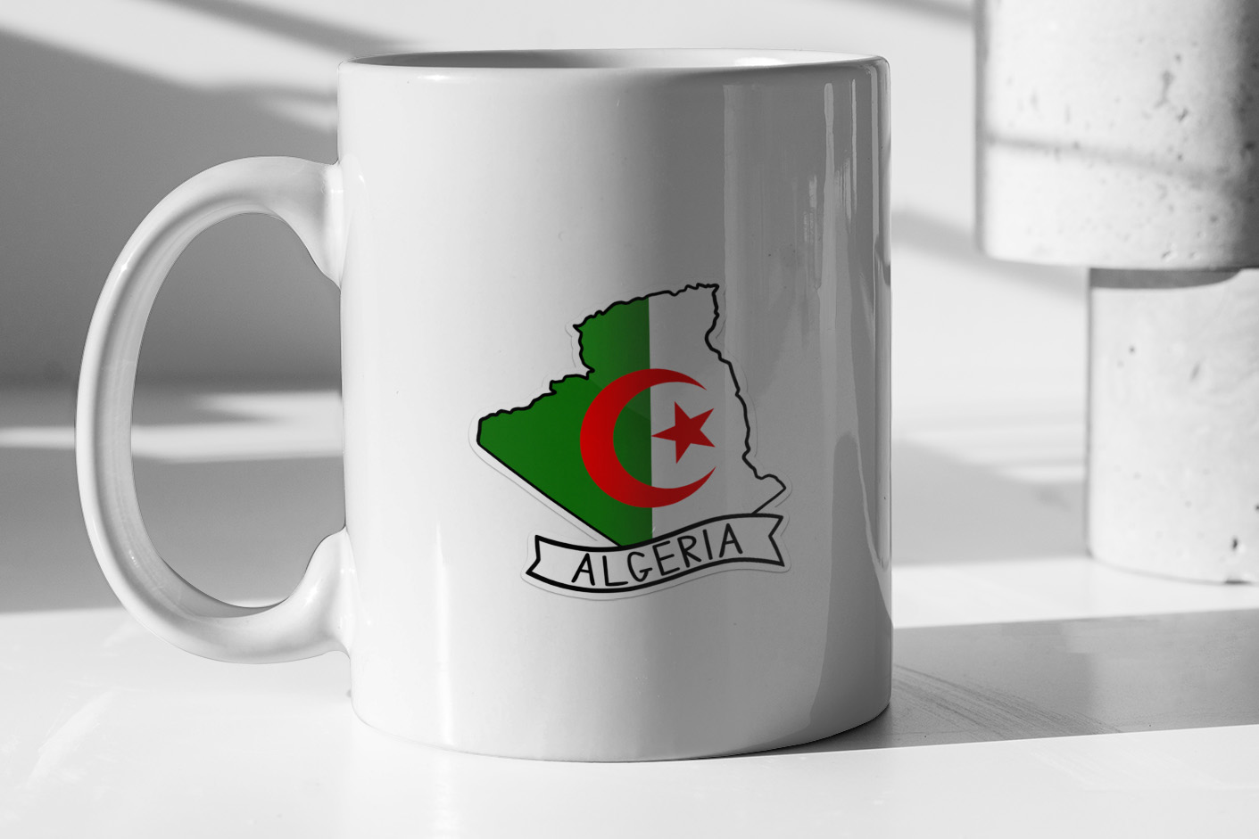 Algeria Glag Map 168