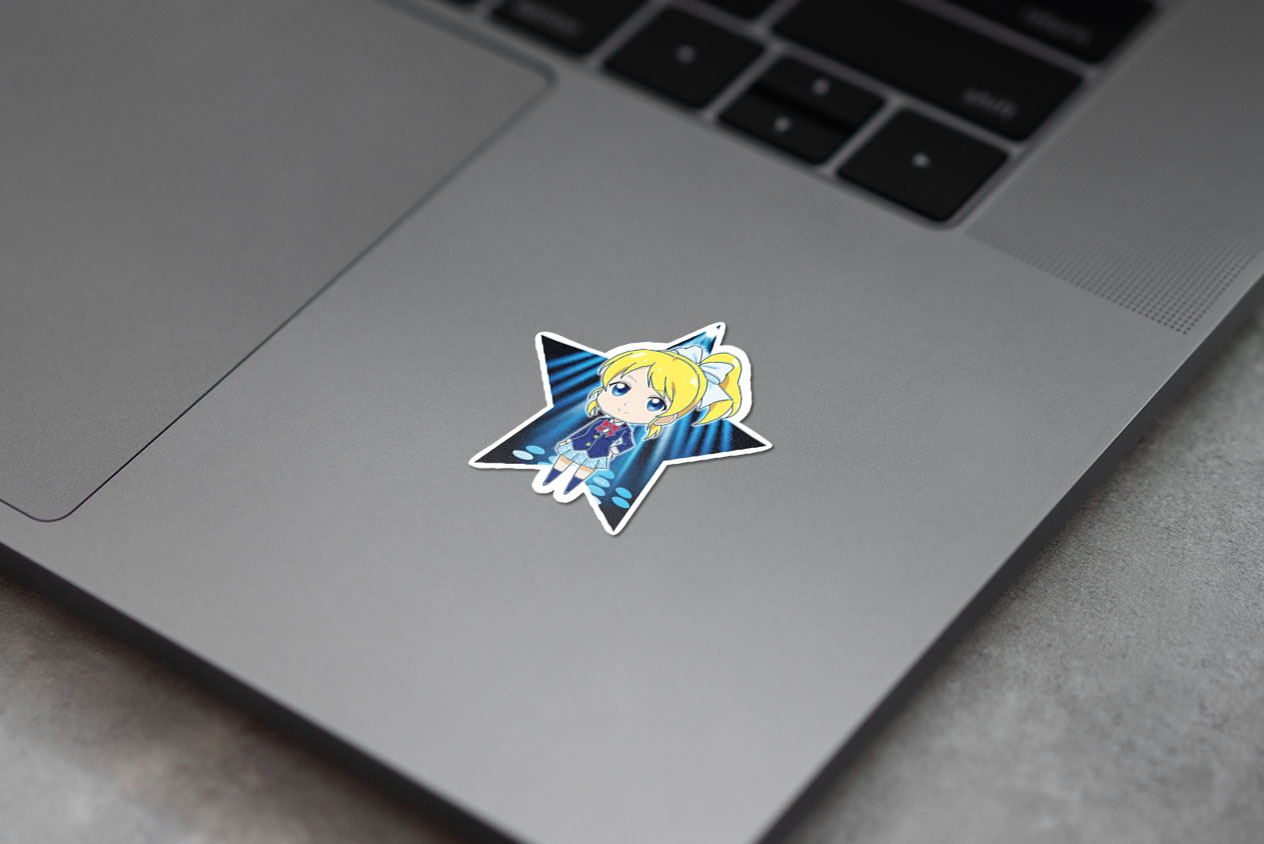 Love Live! - Eli Ayase (chibi edit) 93