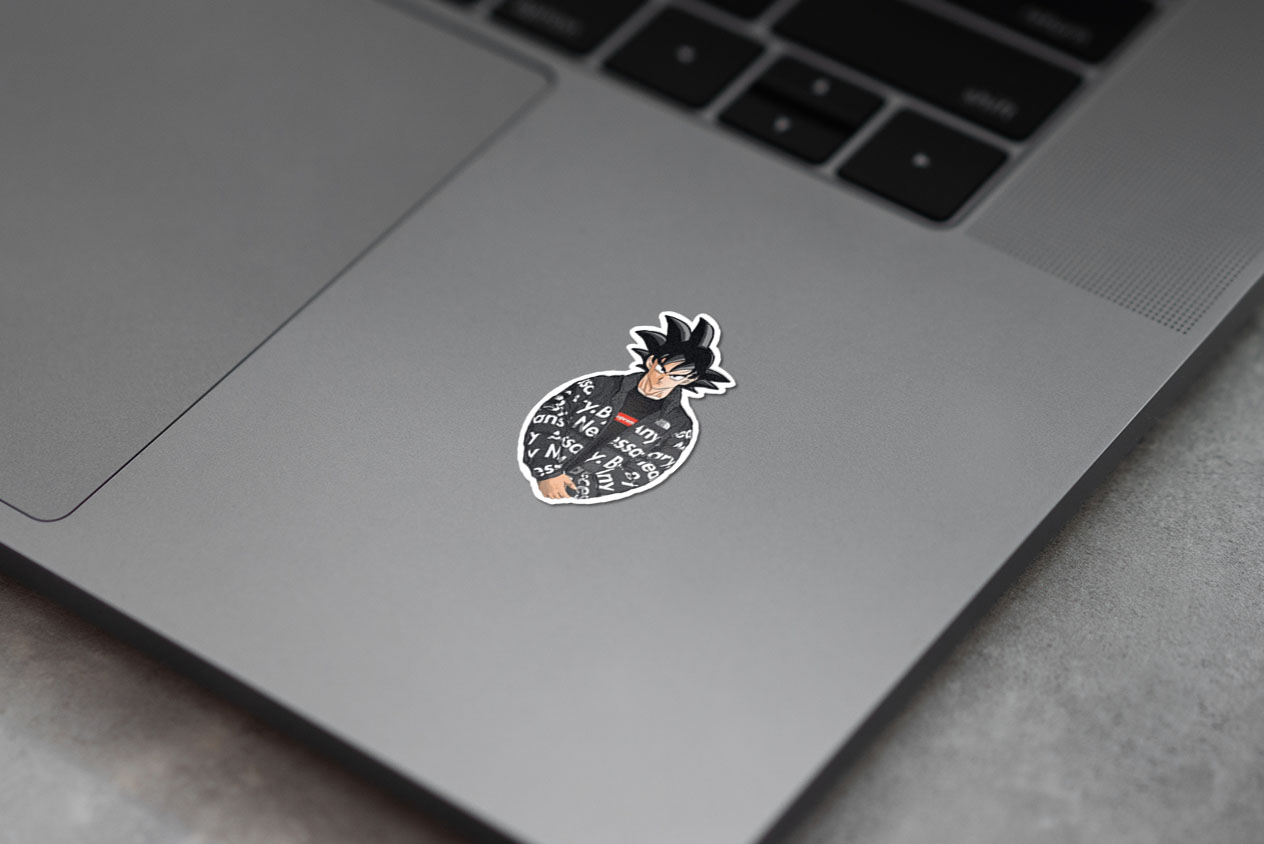 Drip Goku Sticker 52