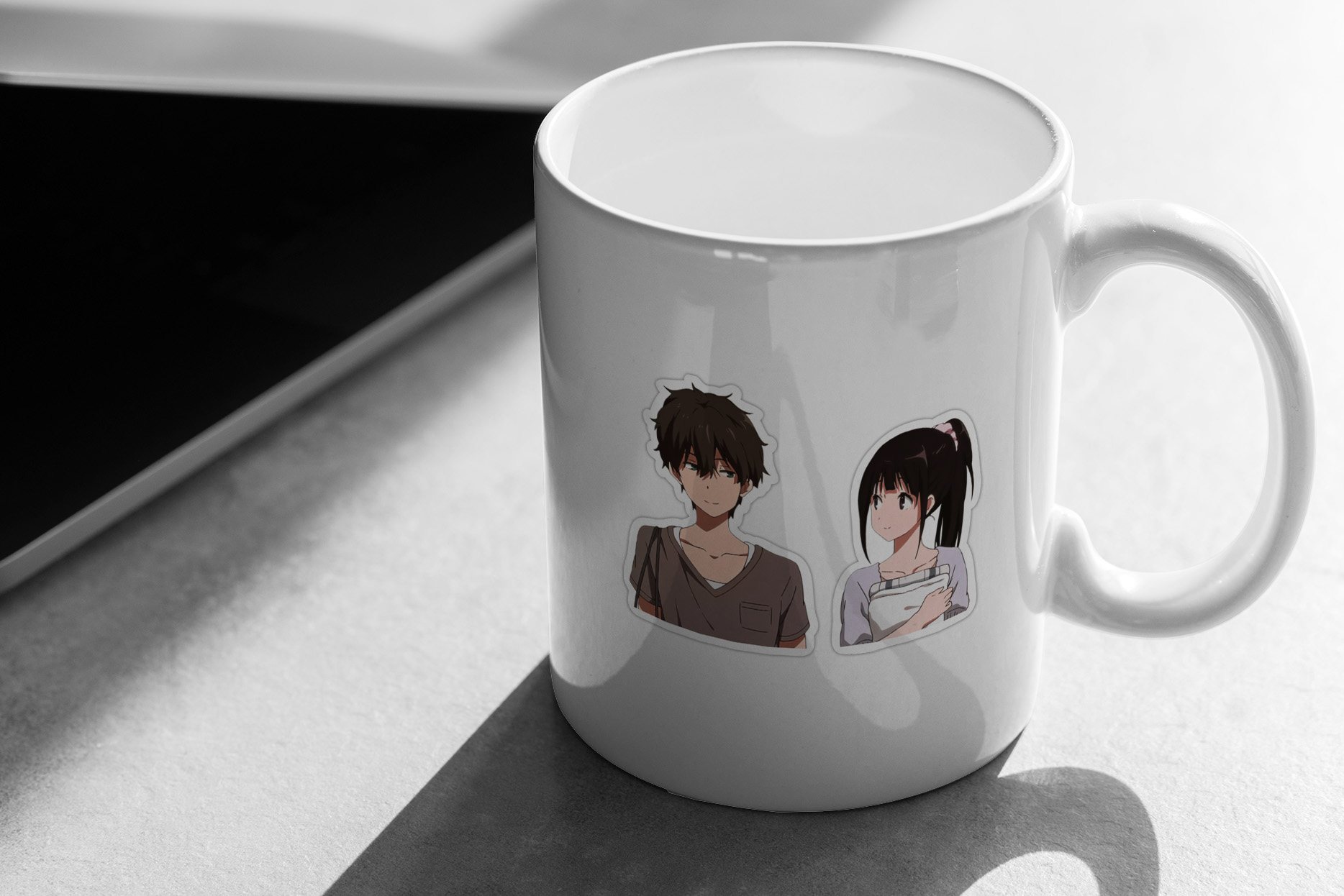 Eru and Houtarou - Hyouka 223