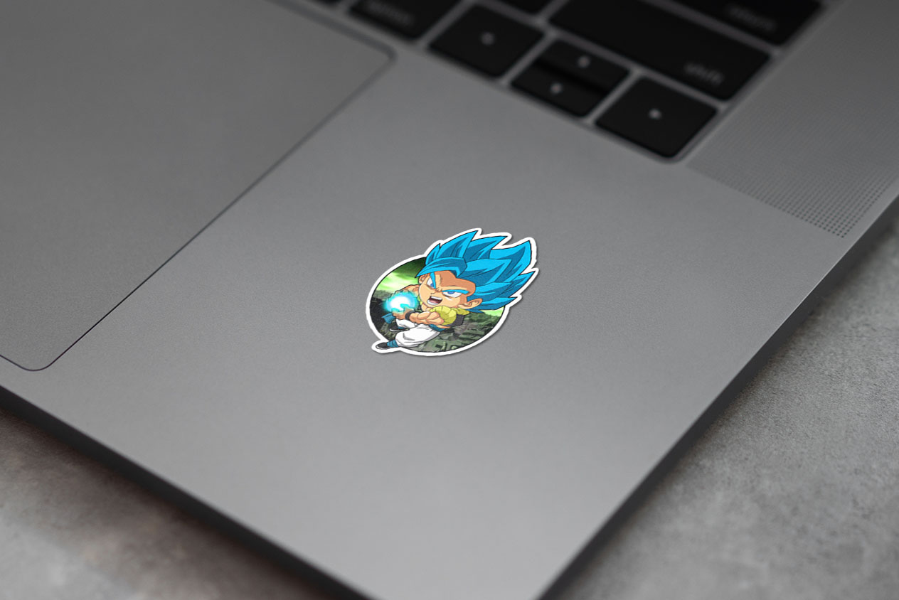 Gogeta Chibi Sticker 52