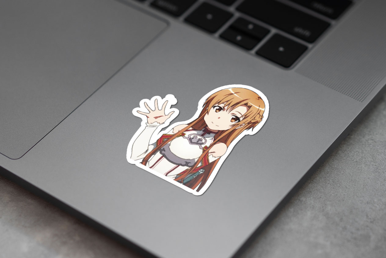 Sword Art Online- Asuna Yuuki Waving 209