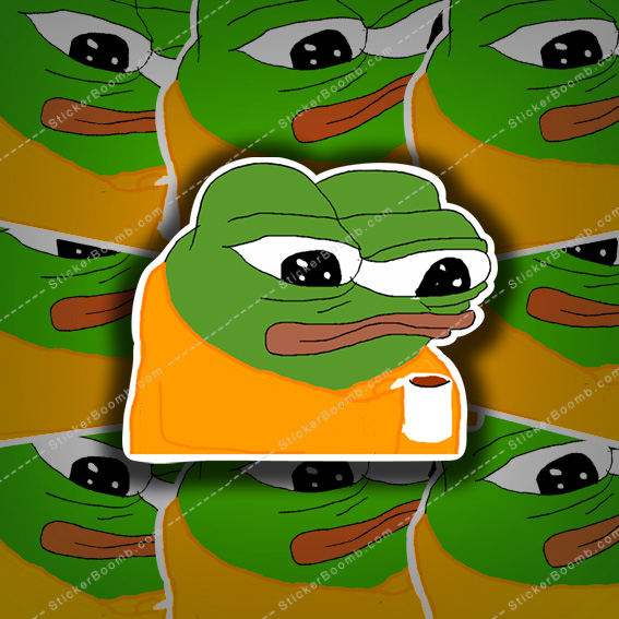 Cold Pepe The Frog, Winter Pepe The Frog, Pepe The Frog with a Blanket