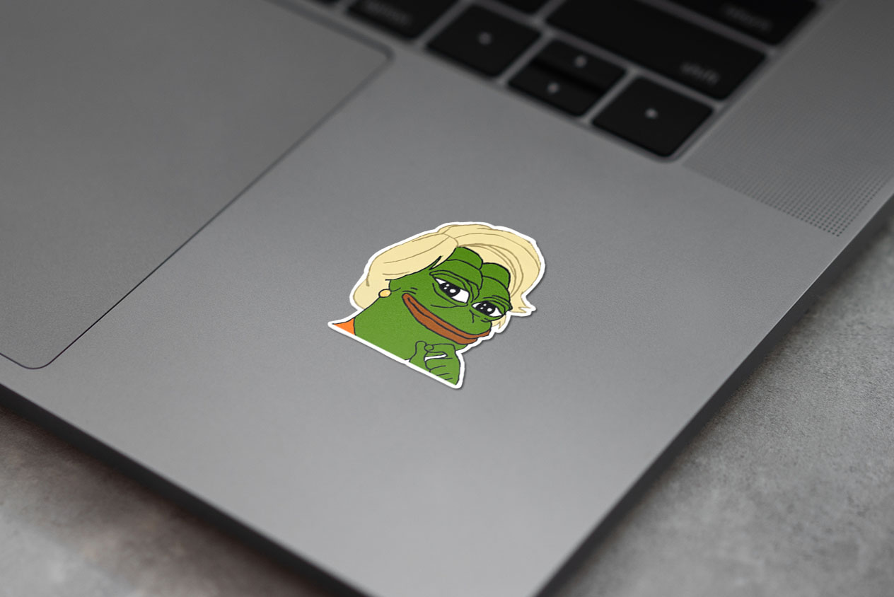 KAREN Pepe The Frog, Karen Meme, Femenine Pepe The Frog, RARE Karen, RARE Pepe T 60