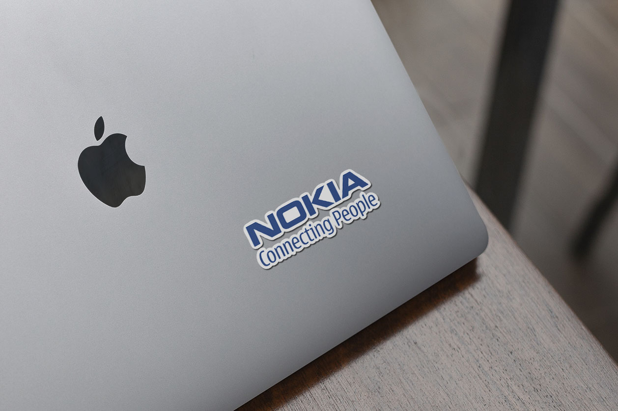 Nokia Connecting People Slogan logo 342