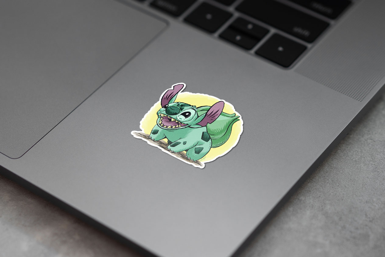 Stitch as Bulbasaur 143