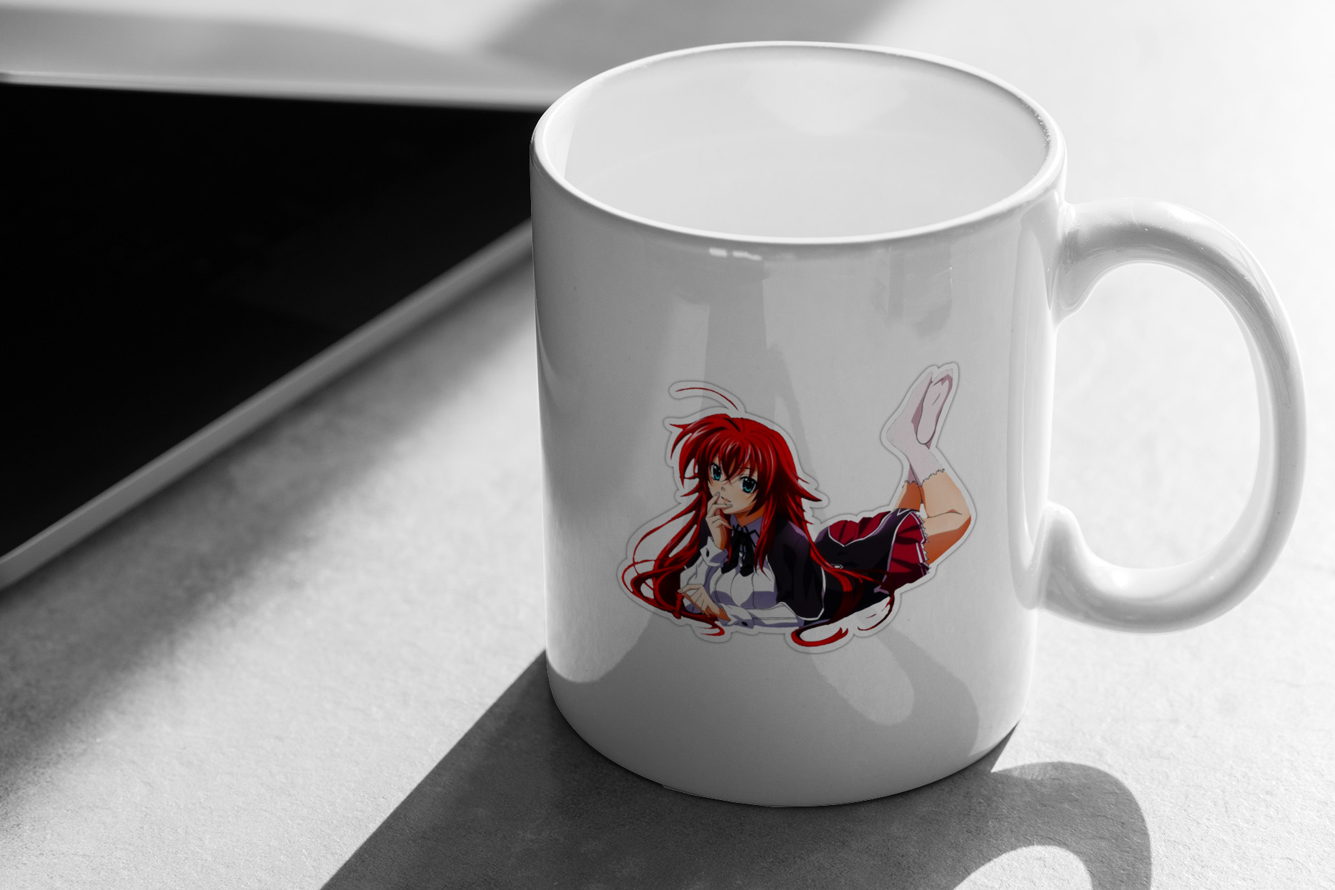 Highschool DxD Rias  Red Head Anime Girl 236