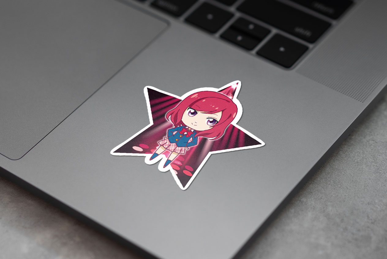 Love Live! - Maki Nishikino (chibi edit) 93