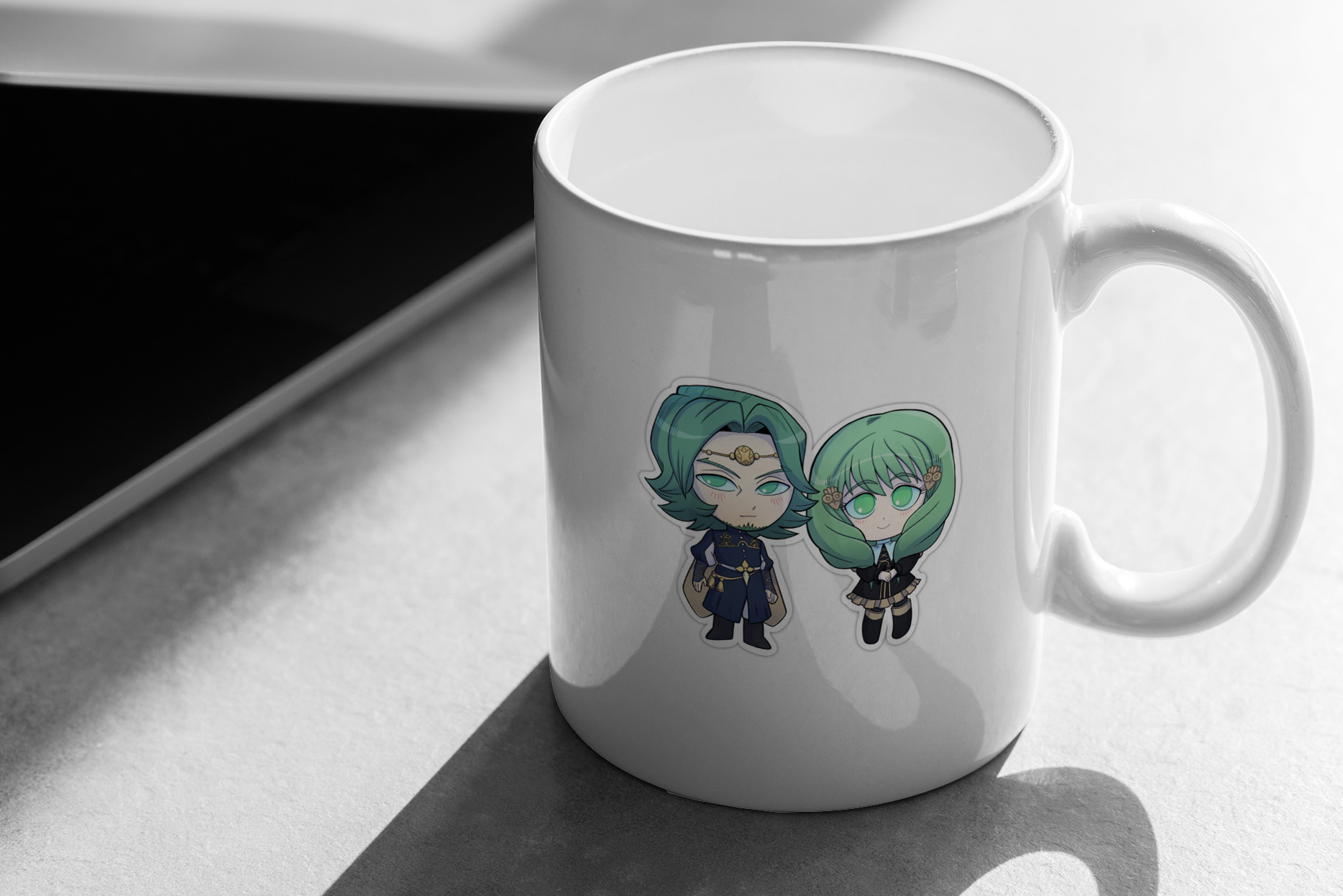 Seteth and Flayn - Fire Emblem Three Houses - Chibi Cuties 263