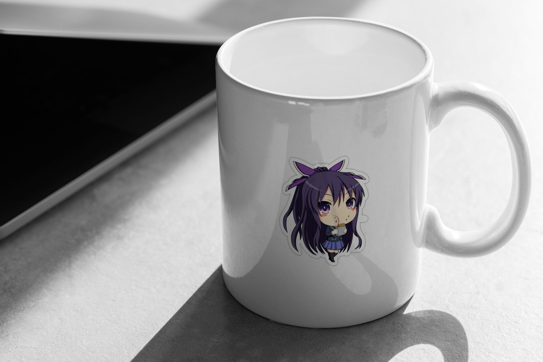 date a live -Tohka Yatogami Chibi eating 209