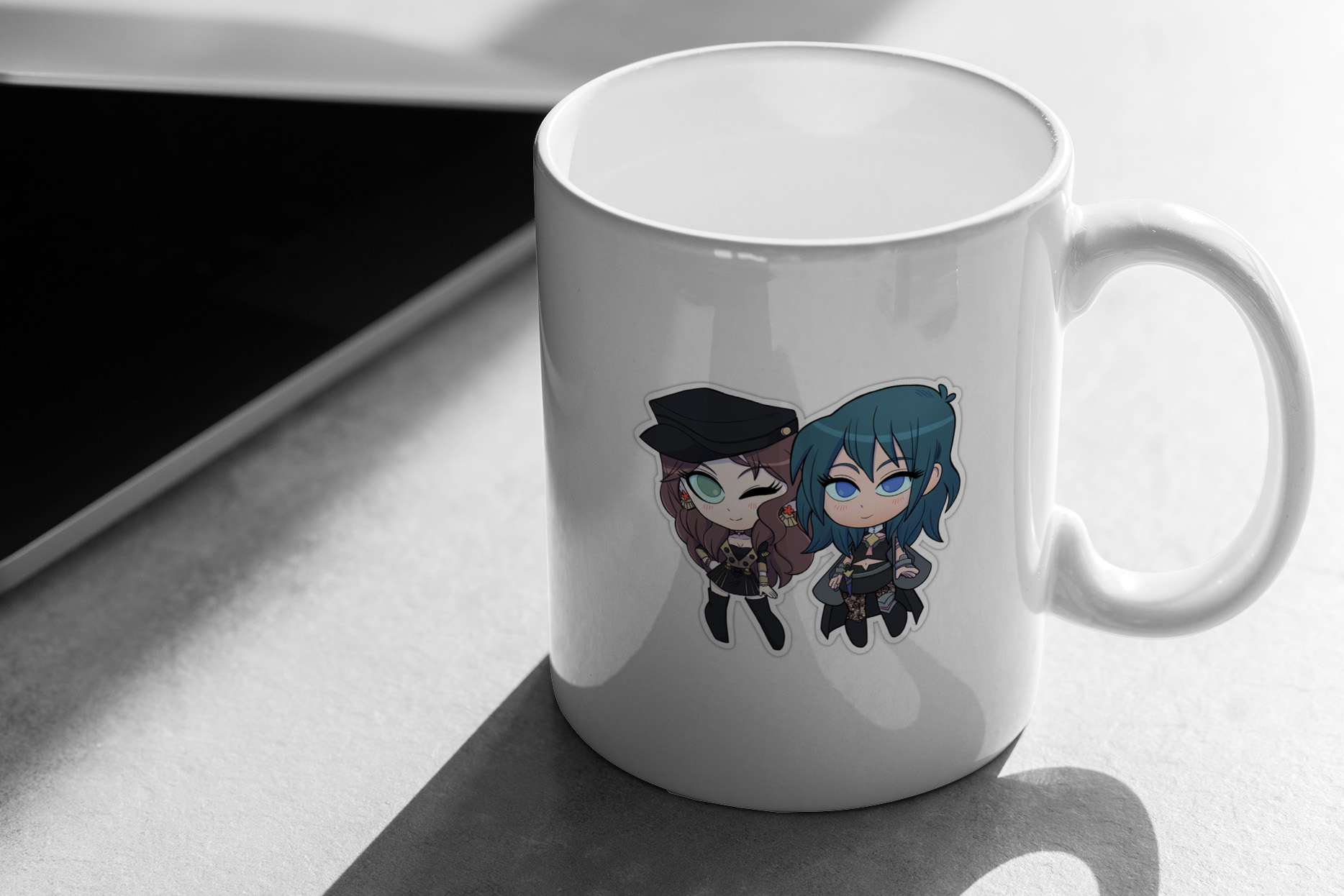 Byleth (F!Byleth) and Dorothea - Fire Emblem Three Houses - Chibi Cuties 263