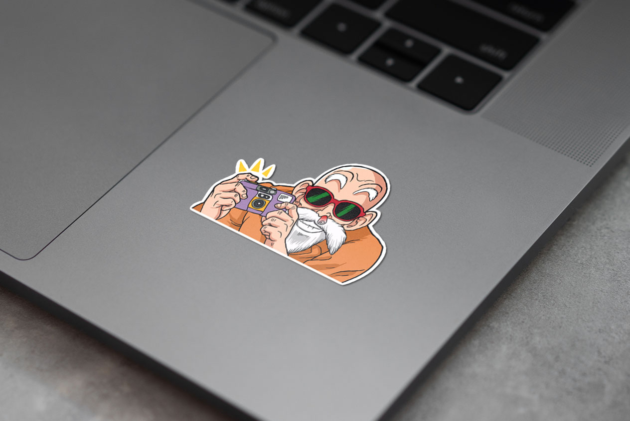 Master Roshi Sticker 52