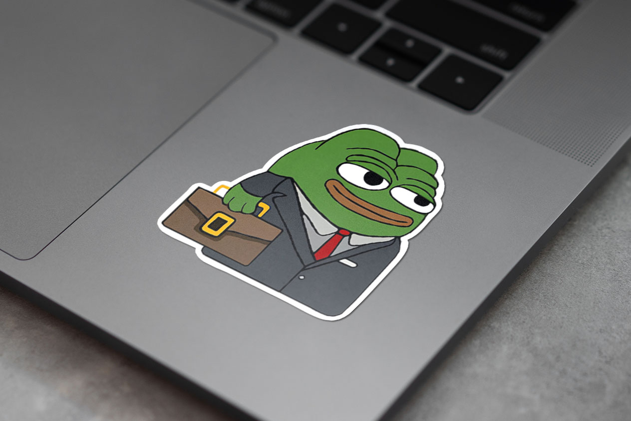 Rare Pepe Distinguished Businessman 61