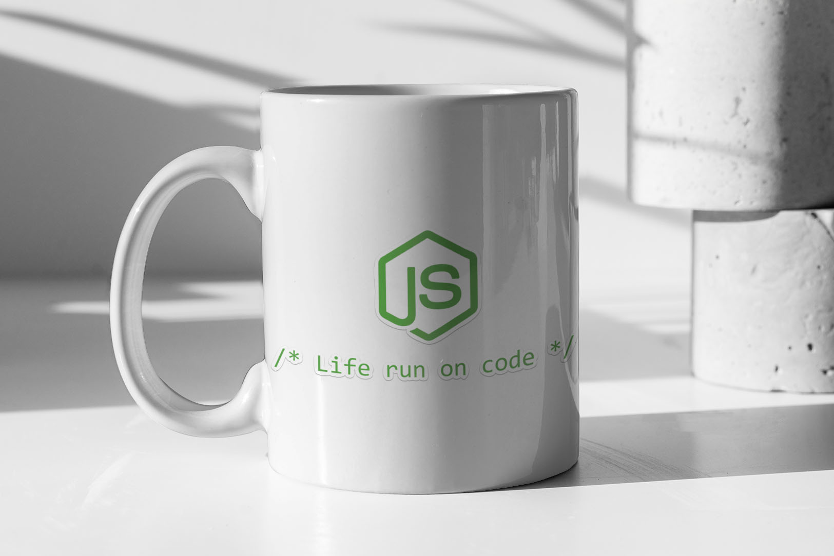 Nodejs Programmers Gift - Life Run On Code 195