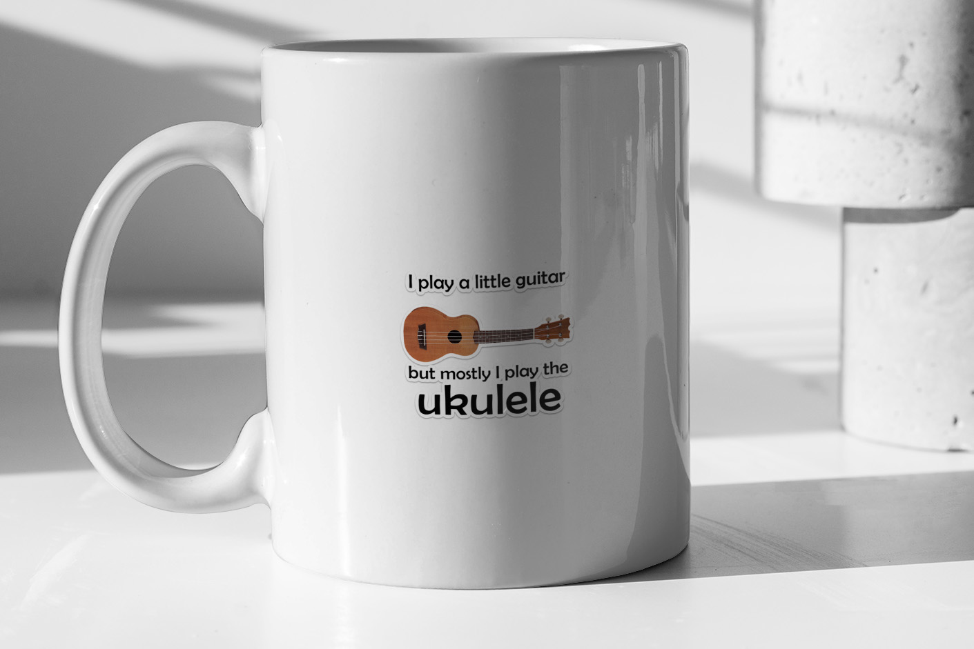 Funny Ukulele Pun - Little Guitar 217