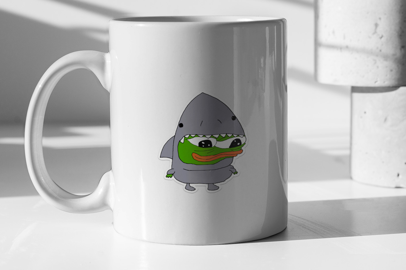 Rare Pepe Cute Shark 61