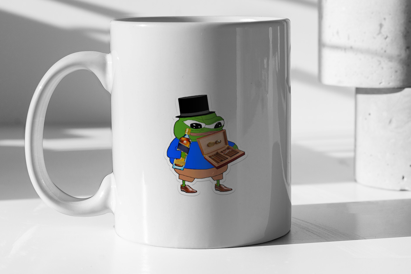 Gentleman Pepe With Cigars And Liquor Cap 61