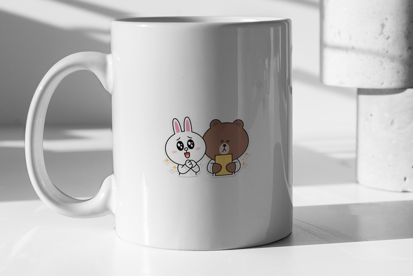 Brown and Friends Workplace (Brown Bear and Cony Bunny) 340