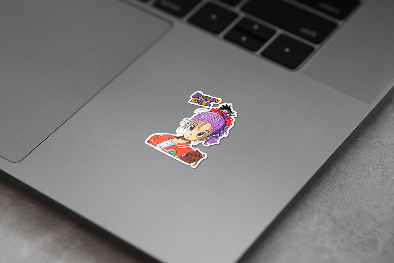 Bulma yellow edition  Sticker 52