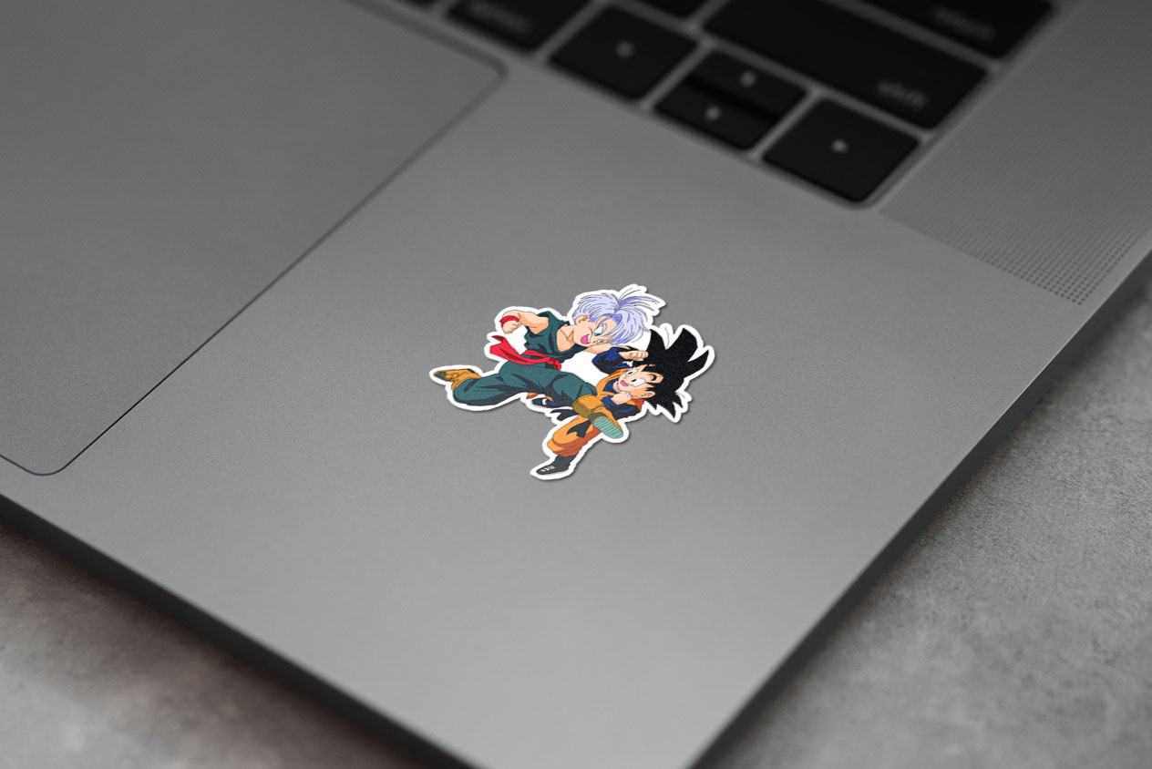 Goten and Trunks Sticker 52