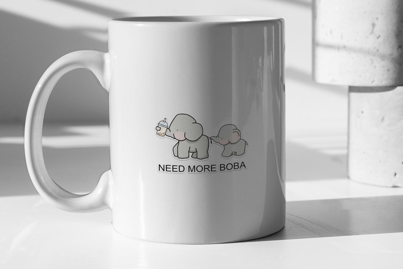 Cute Little Elephants Need More Boba! 319