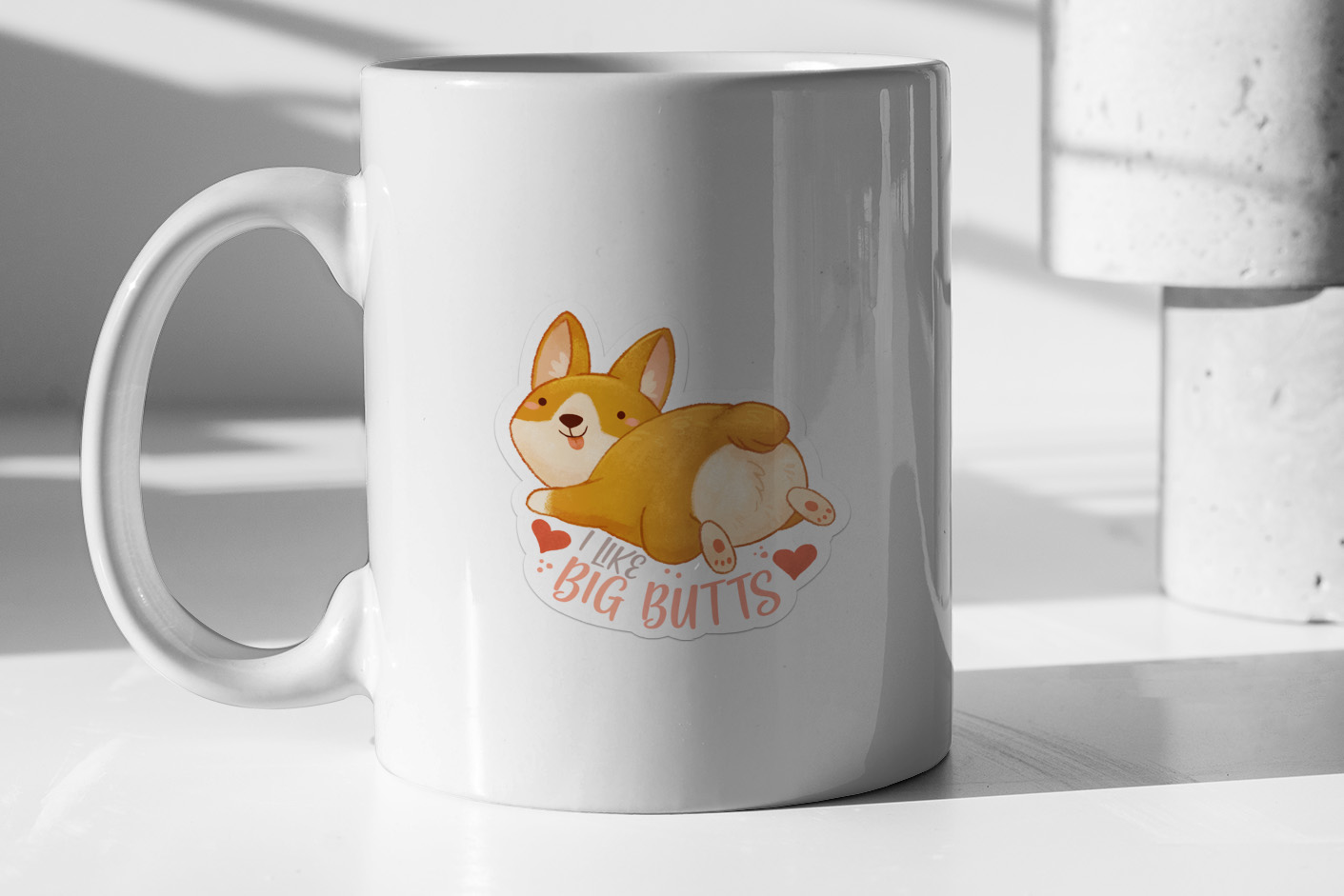 Big Butts Corgi Dog 384