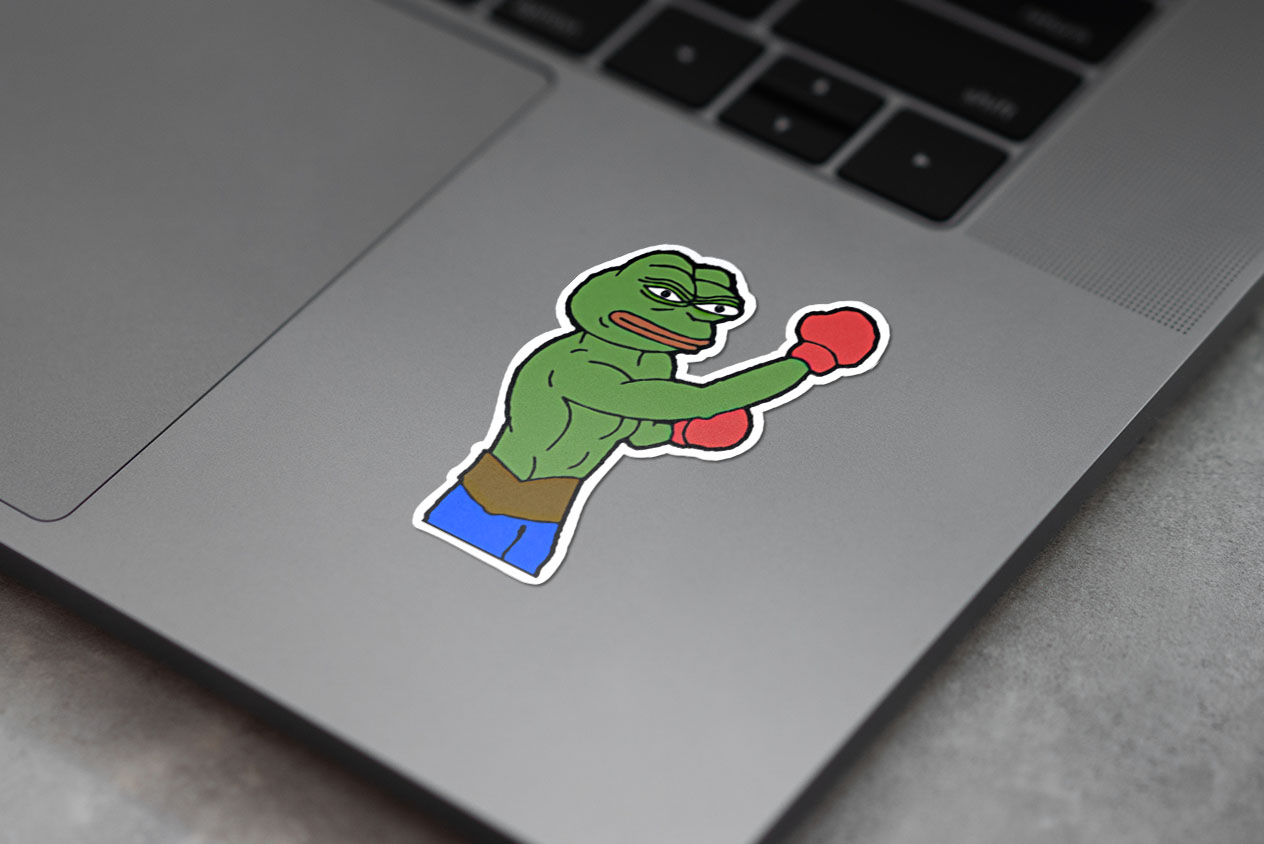 Rare Pepe Boxer Punch Out 61