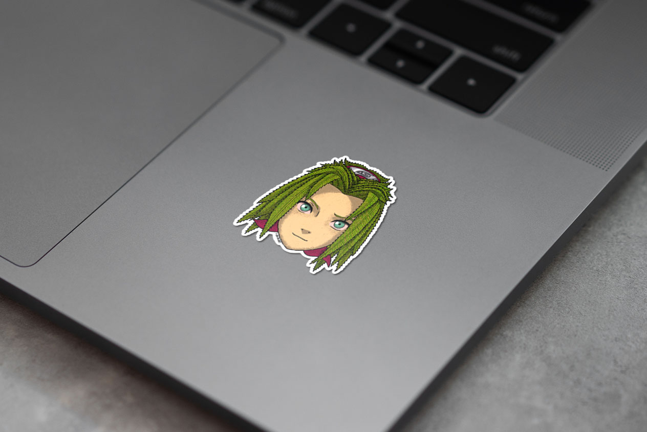 Weedheadz Hidden Leaf Sticker 52