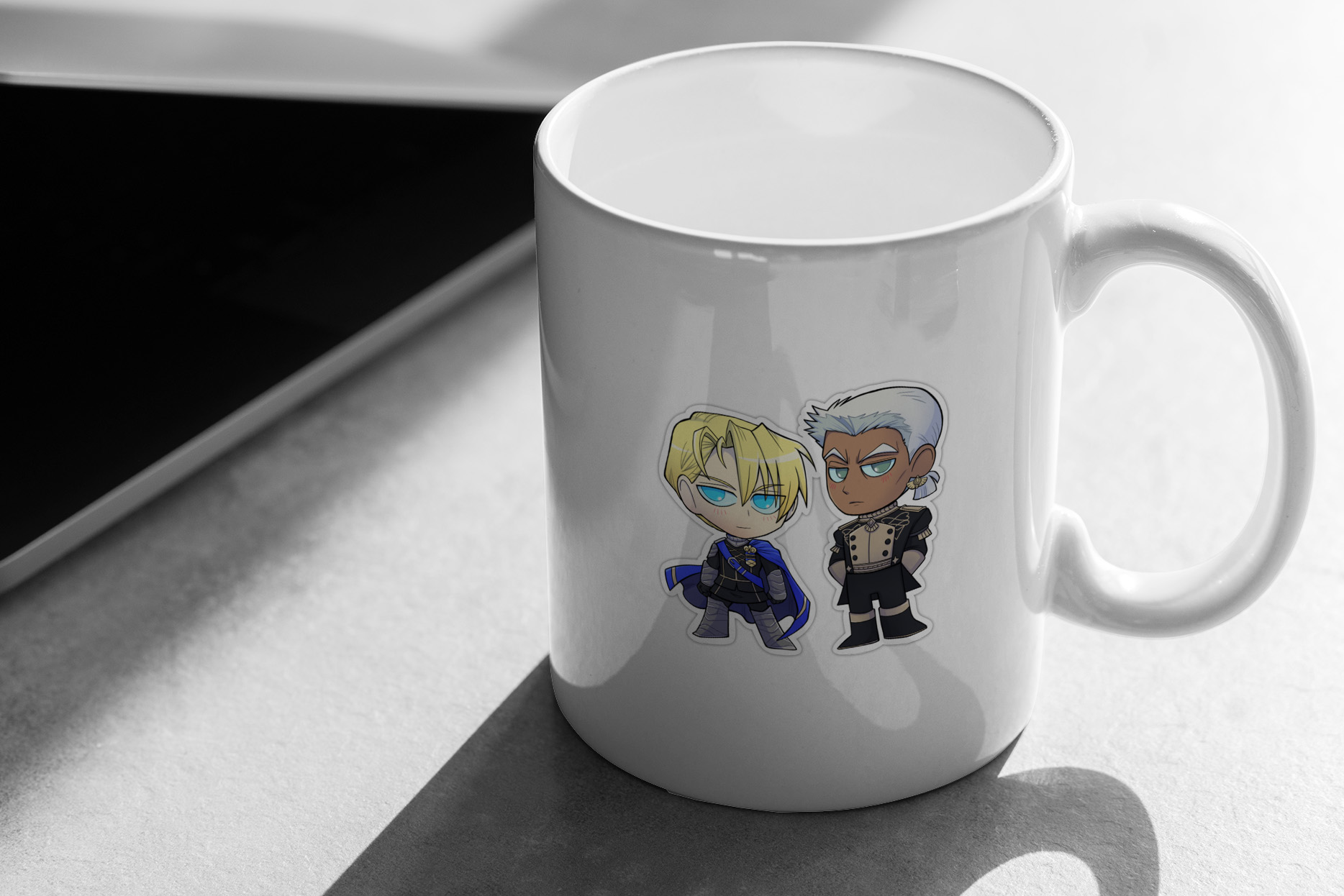 Dimitri and Dedue - Fire Emblem Three Houses - Chibi Cuties 263