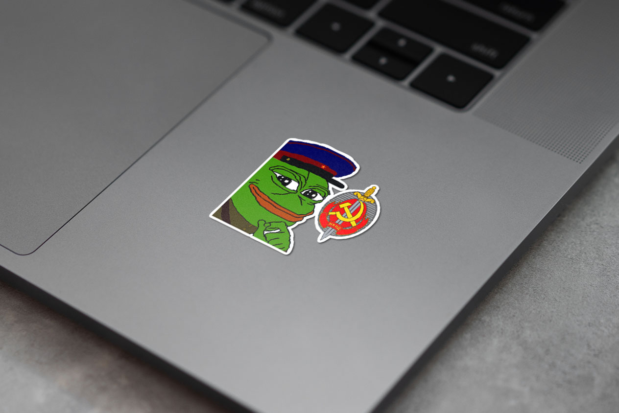 Communist Pepe The Frog, KGB Pepe The Frog, Political Commissioner Pepe The Frog 60