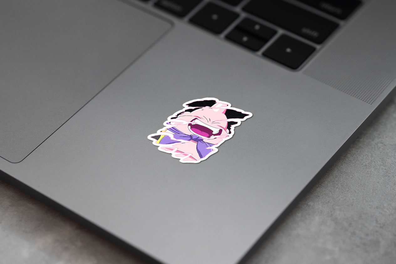 anime design buu Sticker 52