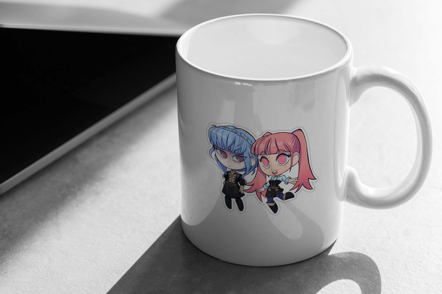 Marianne and Hilda - Fire Emblem Three Houses - Chibi Cutie 263