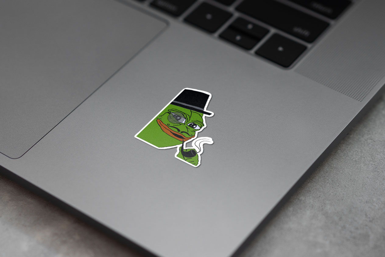 Sir Pepe The Frog, Sophisiticated Pepe The Frog, Lord Pepe The Frog, Bourgeois P 60