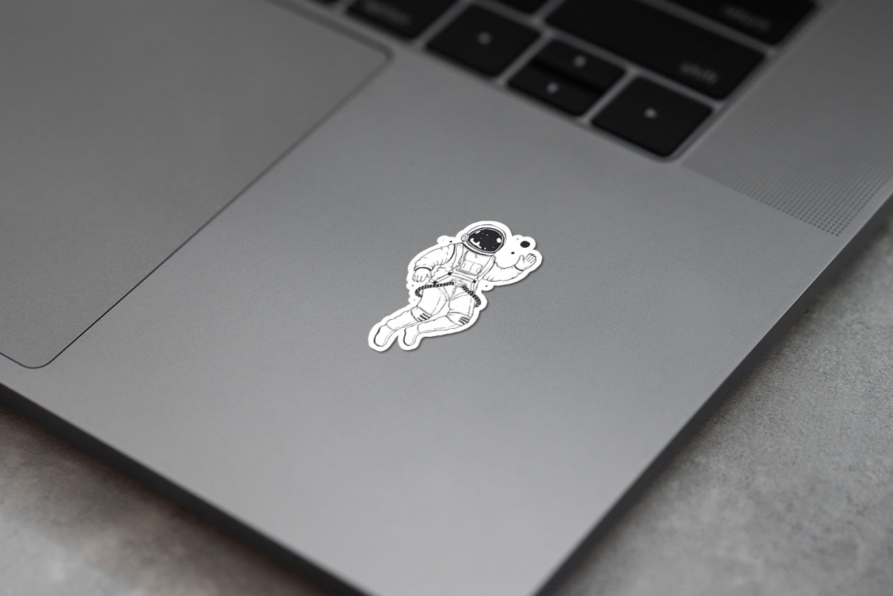 Cute Spaceman Astronaut Sticker   32