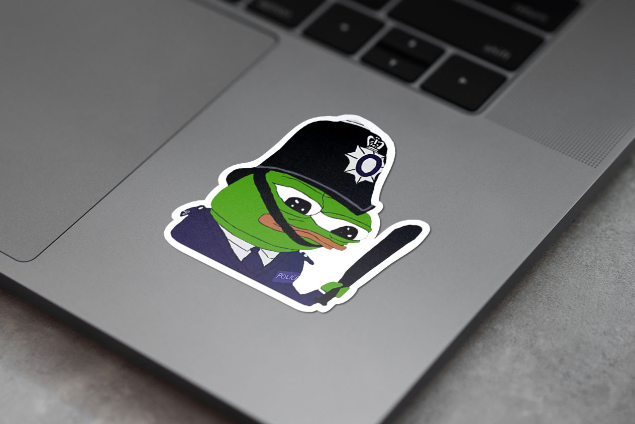 Rare Pepe Cute Policeman 61