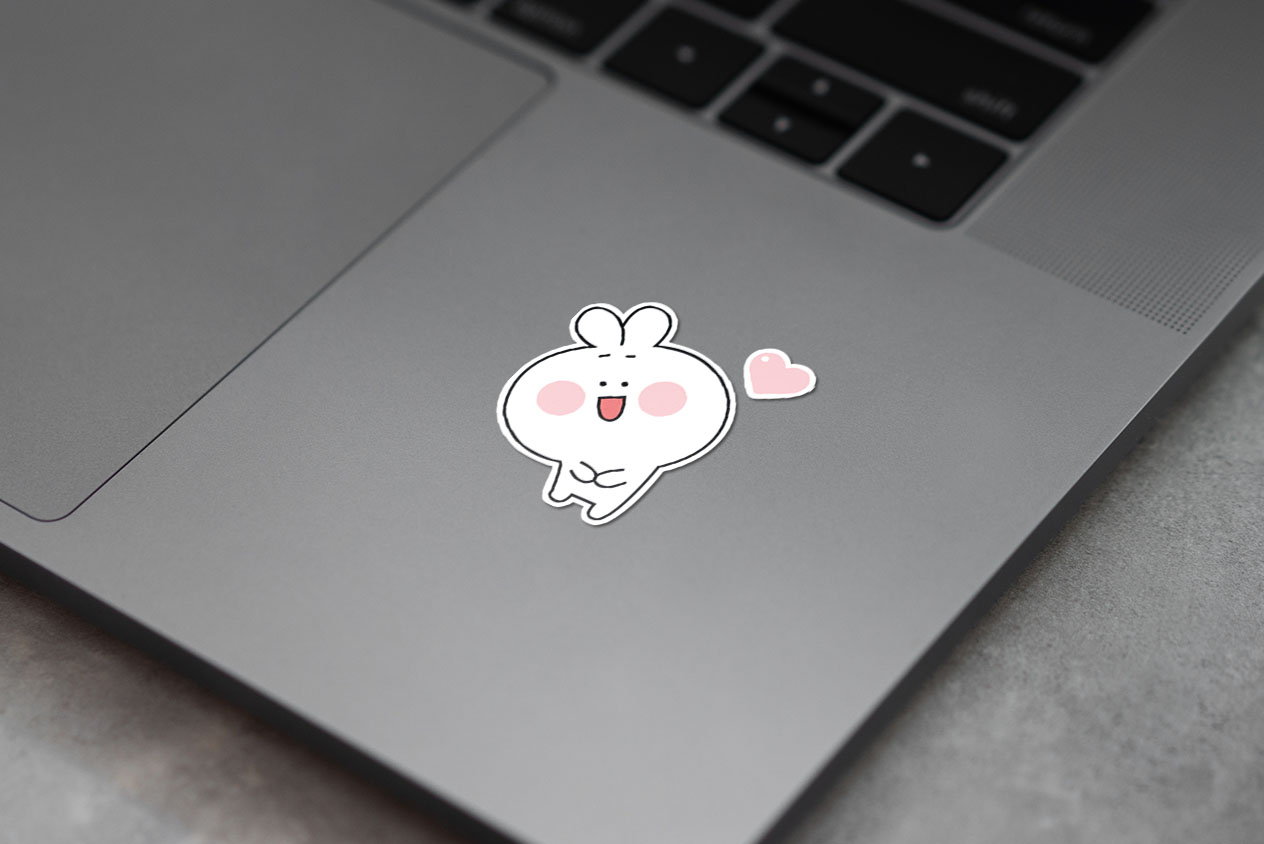 Kakao Emoticons - Happy Rabbit in Love Edition 340