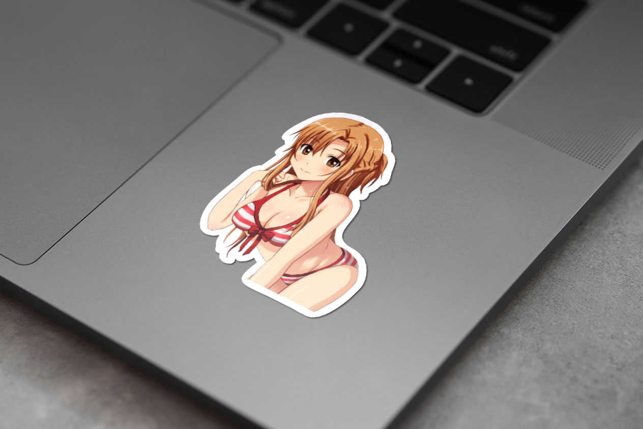 Sword Art Online - Yuuki Asuna Striped Bikini 209