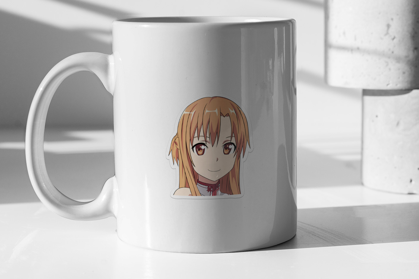 Sword Art Online-Asuna Yuuki face smile 209