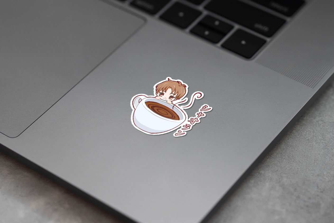 Cute Chibi Syaoran Coffee CardCaptor Sakura 280