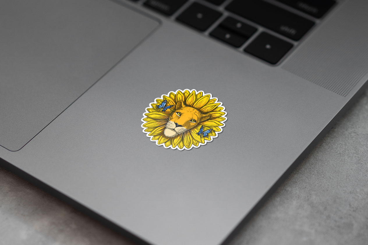 Lion Sunflowers 272