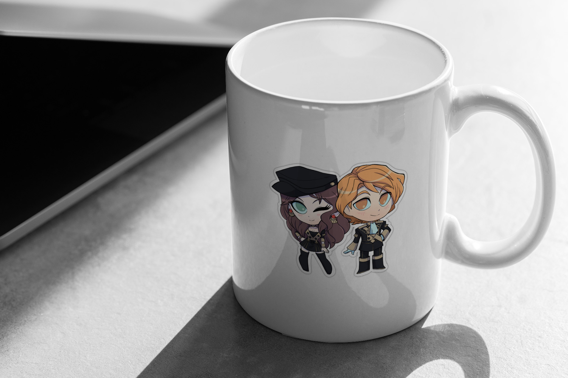 Dorothea and Ferdinand - Fire Emblem Three Houses - Chibi Cuties 263